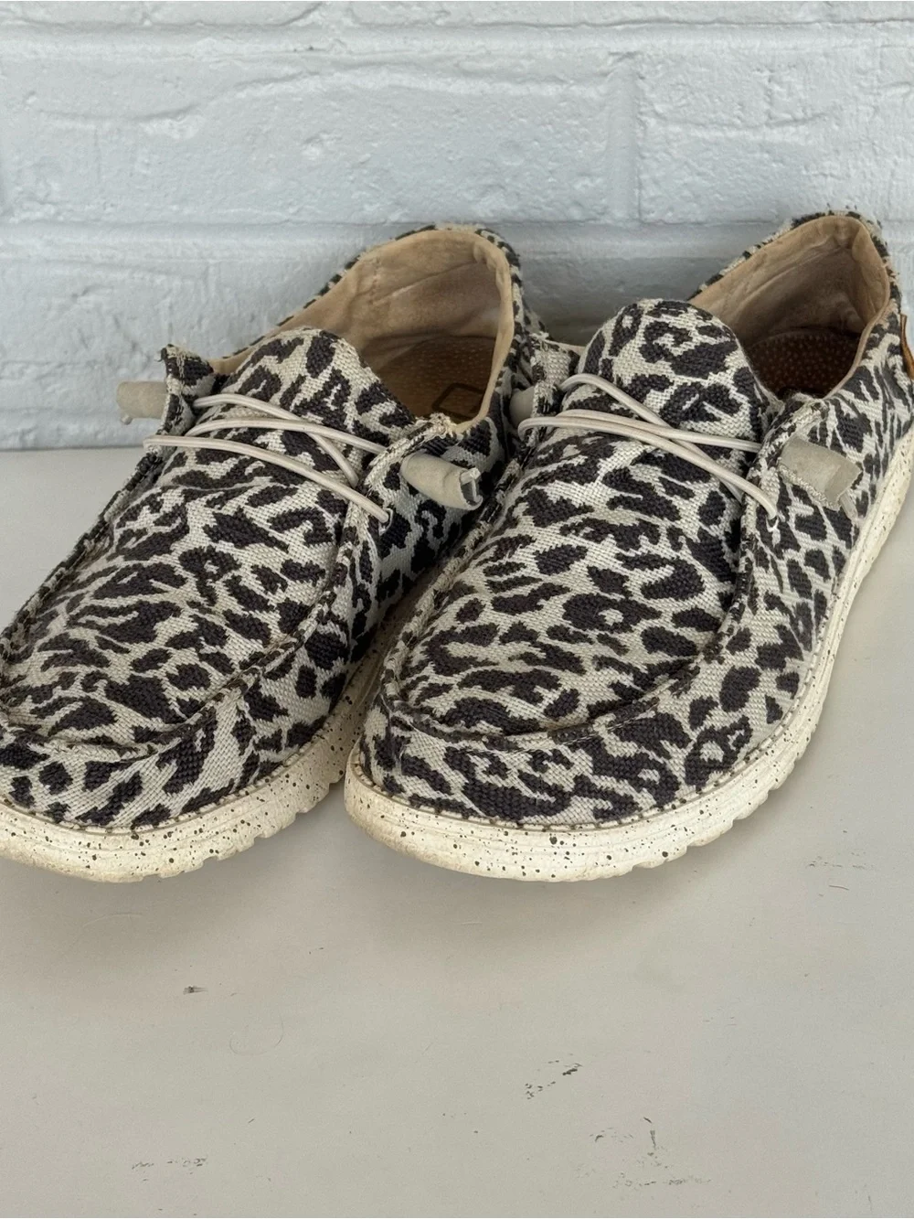 Cheetah Hey Dude Shoes Women's 11